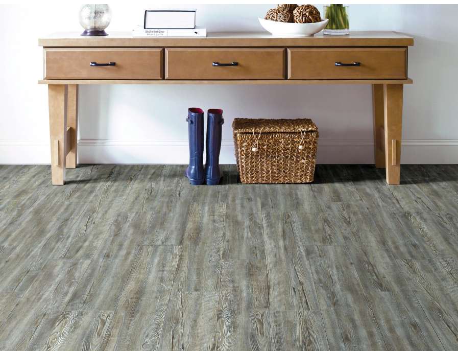 Weathered Barnb - Shaw Impact Plus 2031v - Vinyl Plank Flooring