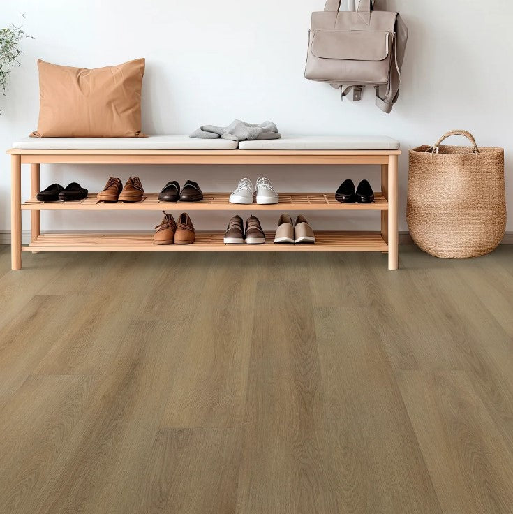 Homespun Brown - Shaw Vinyl Plank Flooring - Dwell 3080v