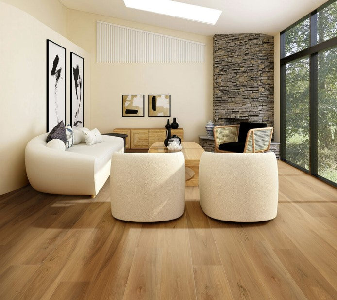 Maury Walnut - Southwind Vinyl Flooring - Refine Pressed