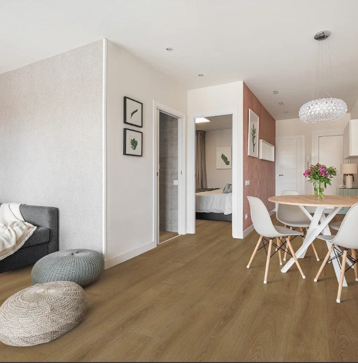 Rich Cocoa - Shaw Vinyl Plank Flooring - Dwell 3080v