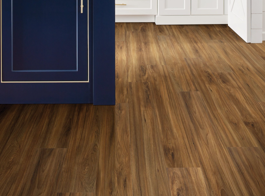 Burmese Teak - Shaw Impact Plus 2031v - Vinyl Plank Flooring