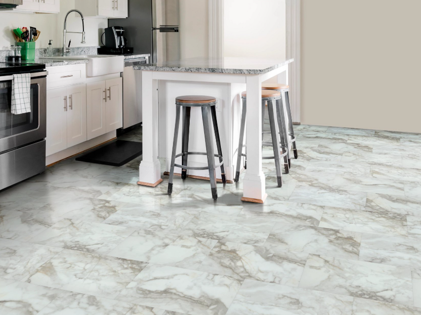 Alabaster - Shaw Vinyl Plank Flooring - Apex 3438v