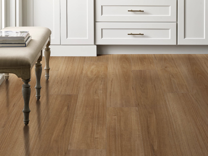 Golden Shores - Shaw 3381v Aspire Natural Bevel - Vinyl Plank Flooring