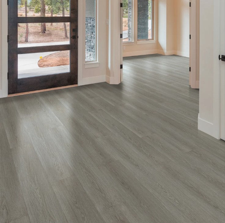 Hearthstone Grey - Shaw Vinyl Plank Flooring - Dwell 3080v