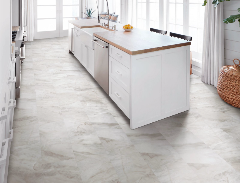 Ivory - Shaw Vinyl Plank Flooring - Apex 3438v