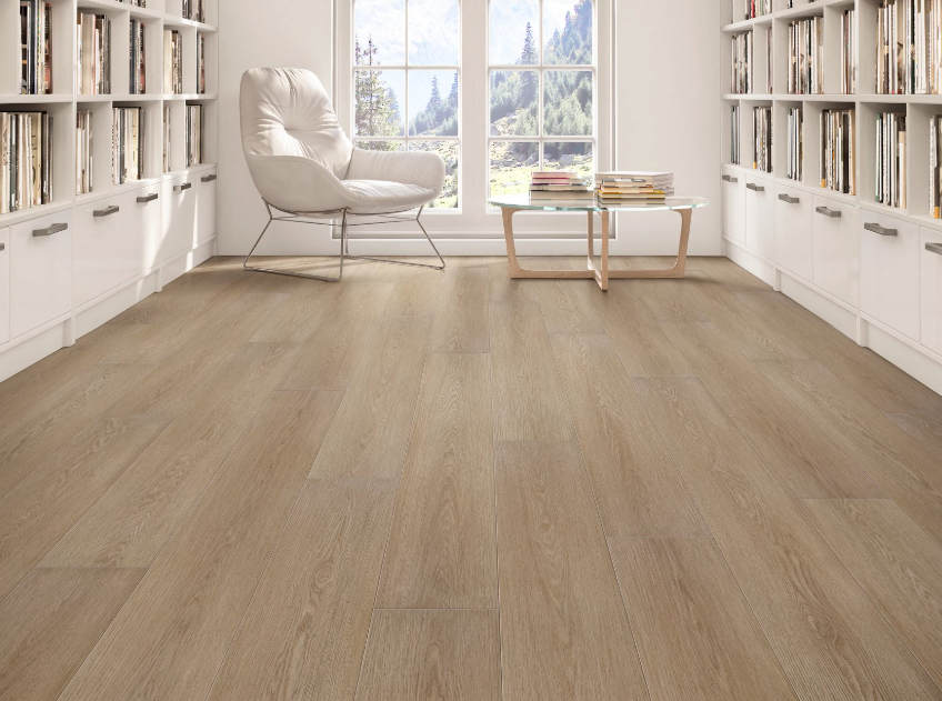 Nomadic Brown - Shaw 3381v Aspire Natural Bevel - Vinyl Plank Flooring