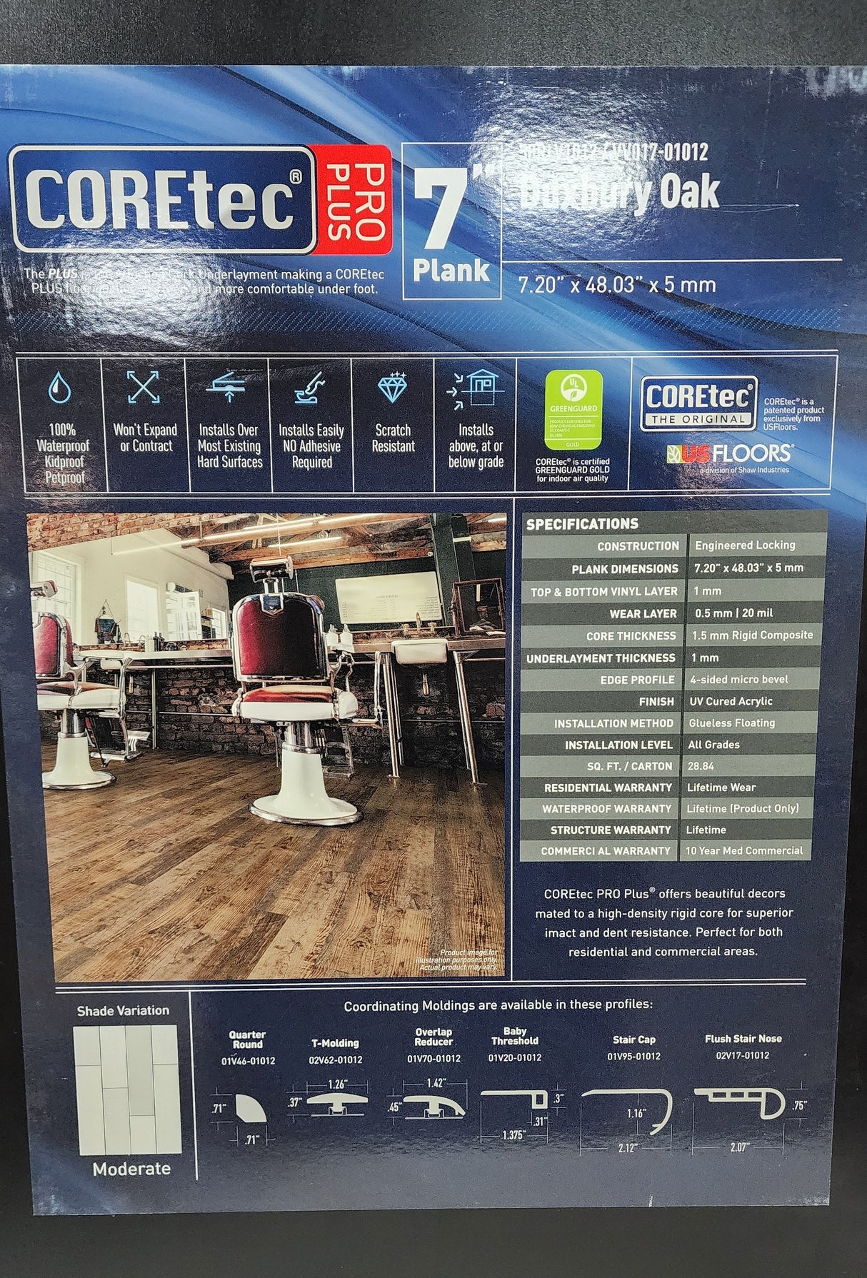 Duxbury Oak - Coretec vv017 Pro Plus Classics
