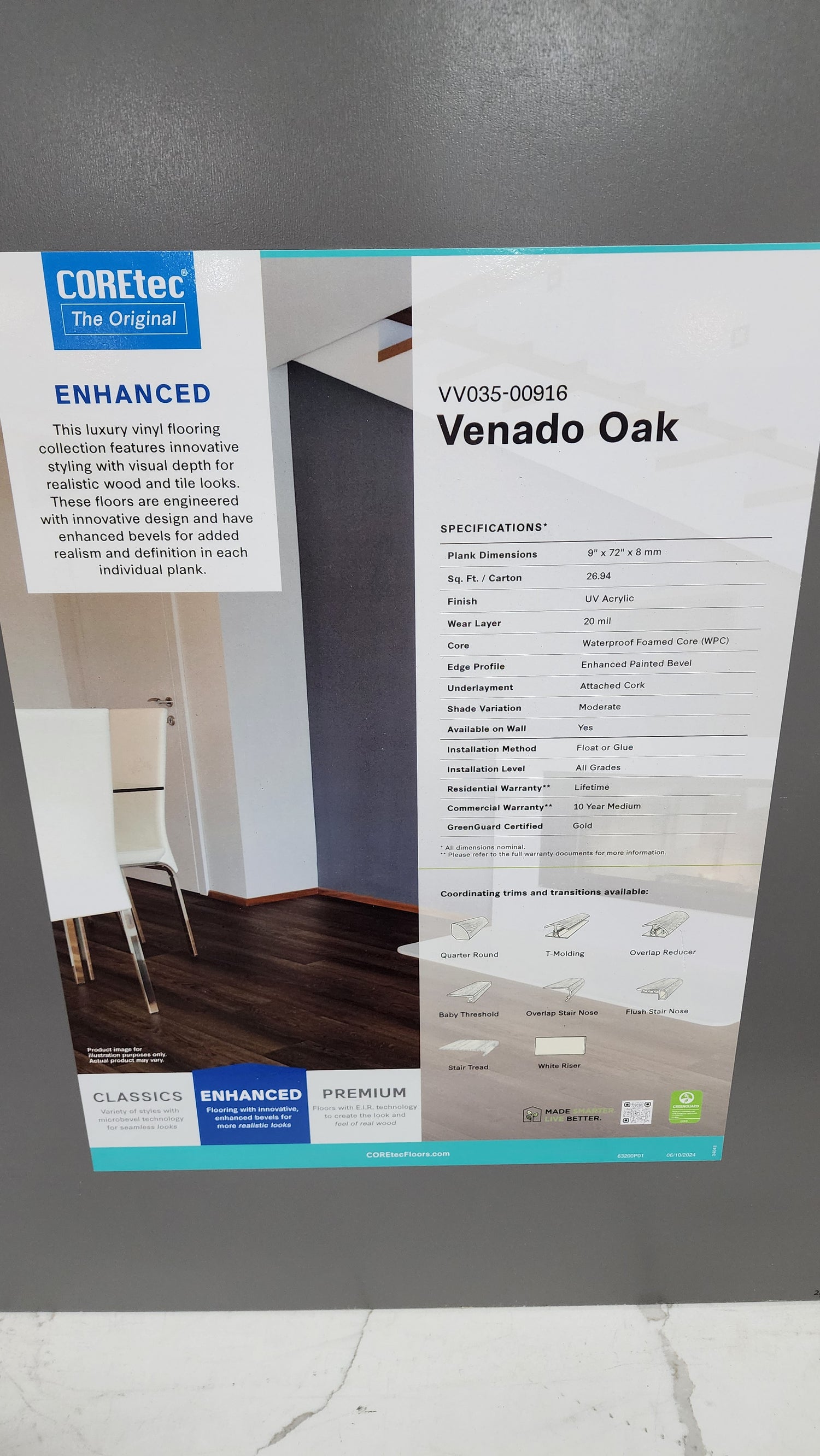 Venado Oak - Coretec vv035 Original Enhanced XL