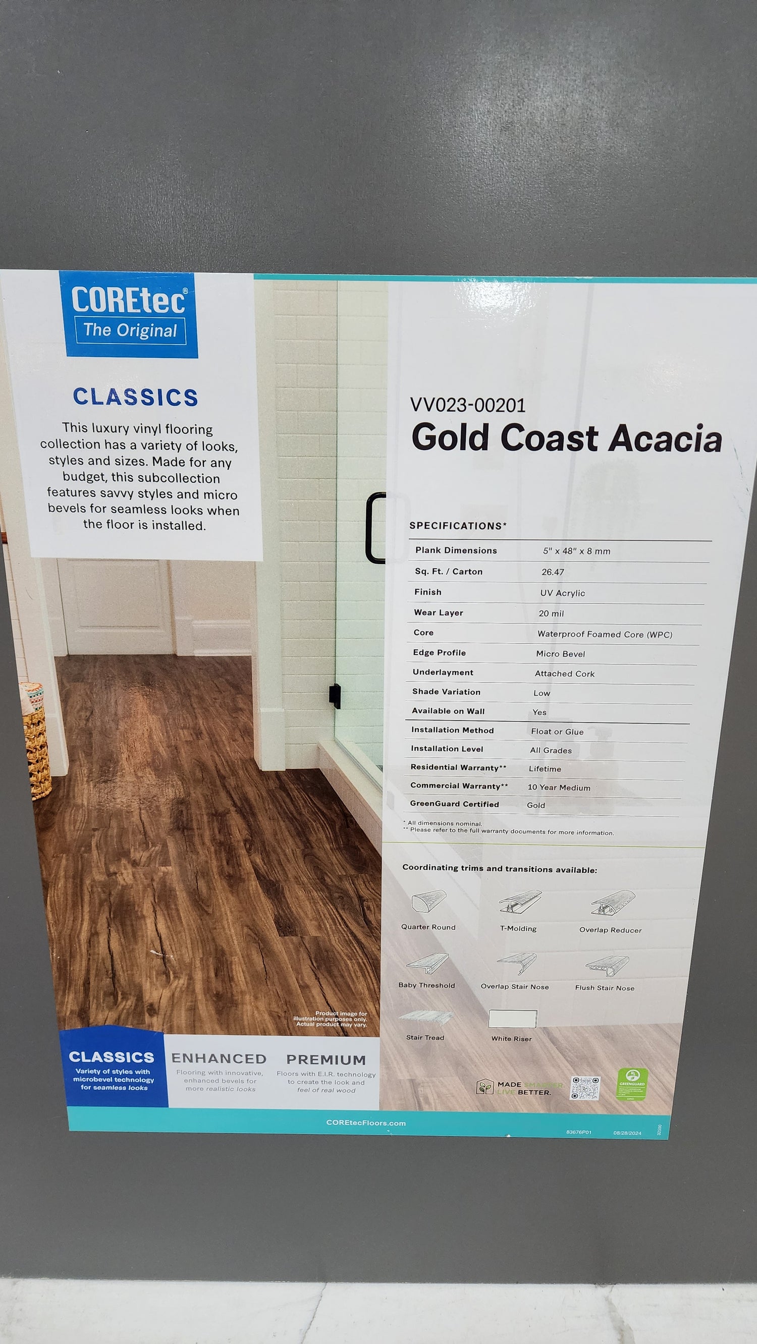 Gold Coast Acacia - Coretec vv023 Originals Classics