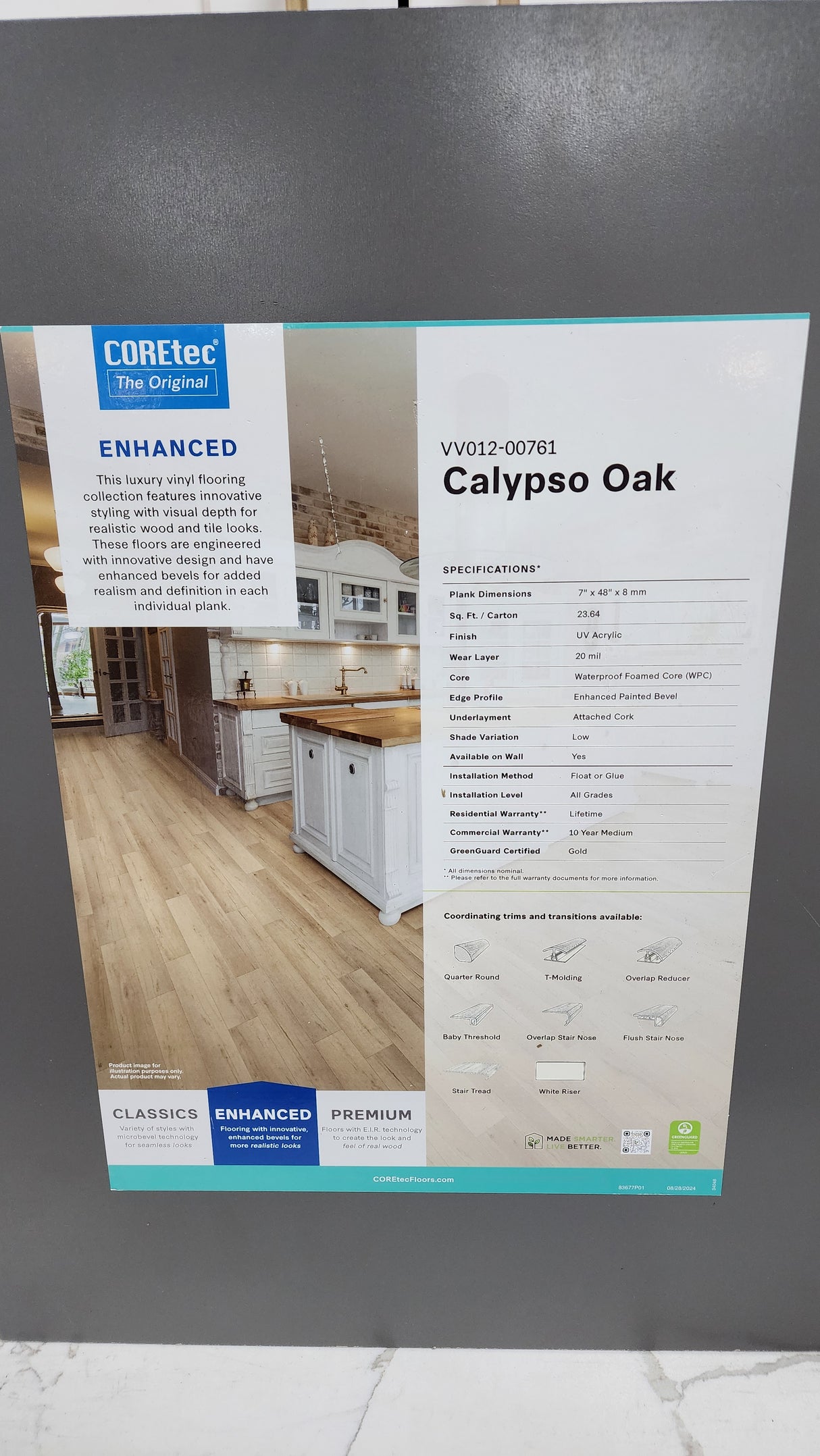 Calypso Oak - Coretec vv012 Originals Enhanced