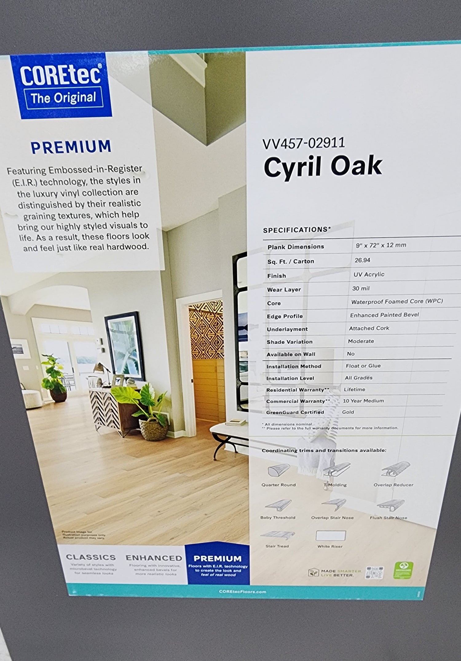 Cyril Oak - Coretec vv457 Originals Premium
