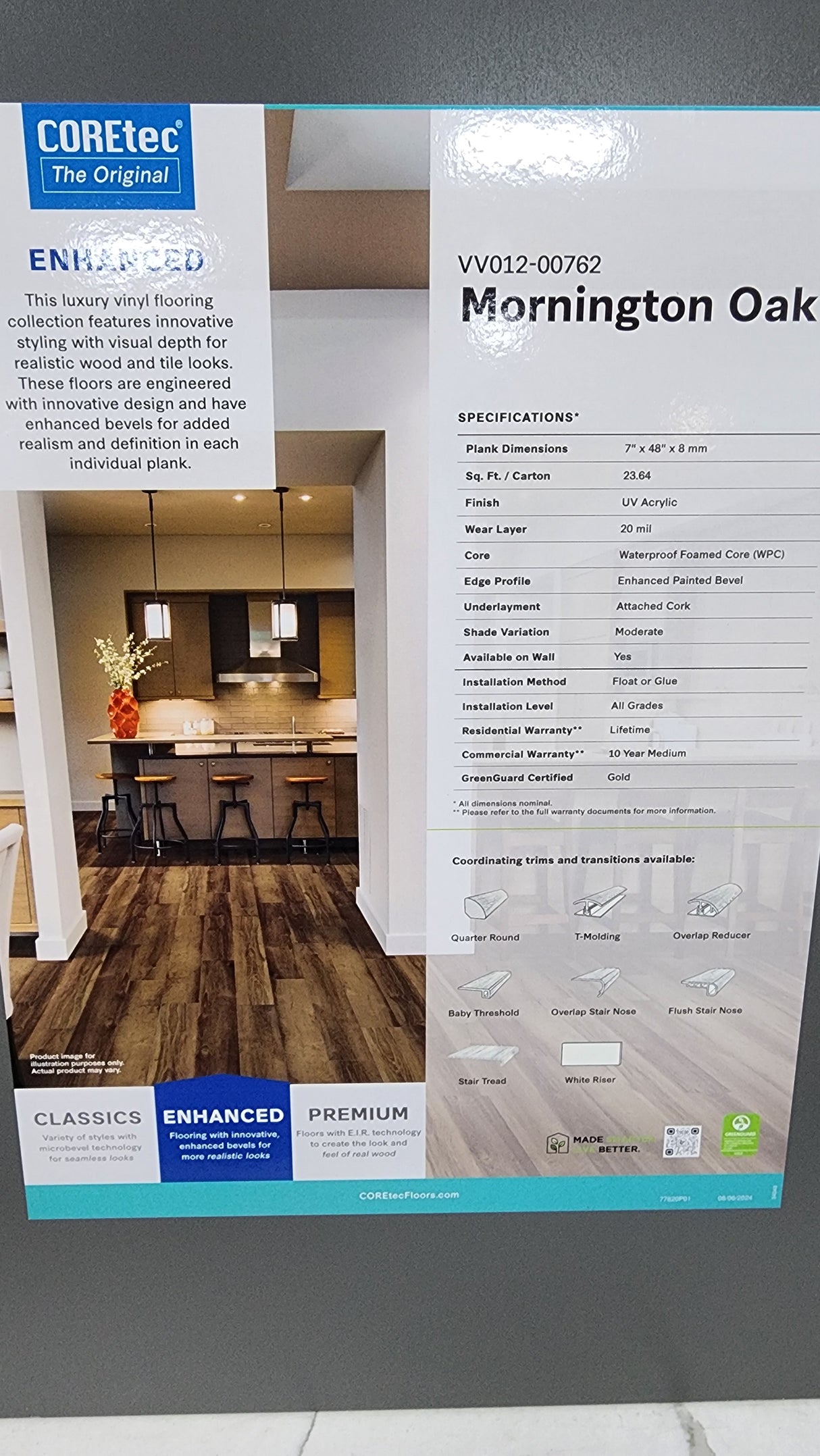 Mornington Oak - Coretec vv012 Originals Enhanced