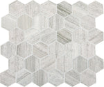 Daltile - Chenille White 2" Hexagon Honed