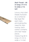 Seaboard Oak - Cali Vinyl Accessory Stair Tread